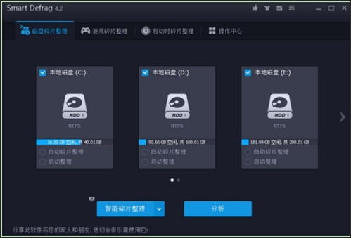 SmartDefrag官方下载与磁盘碎片整理图文教学 为电脑图文设计提速